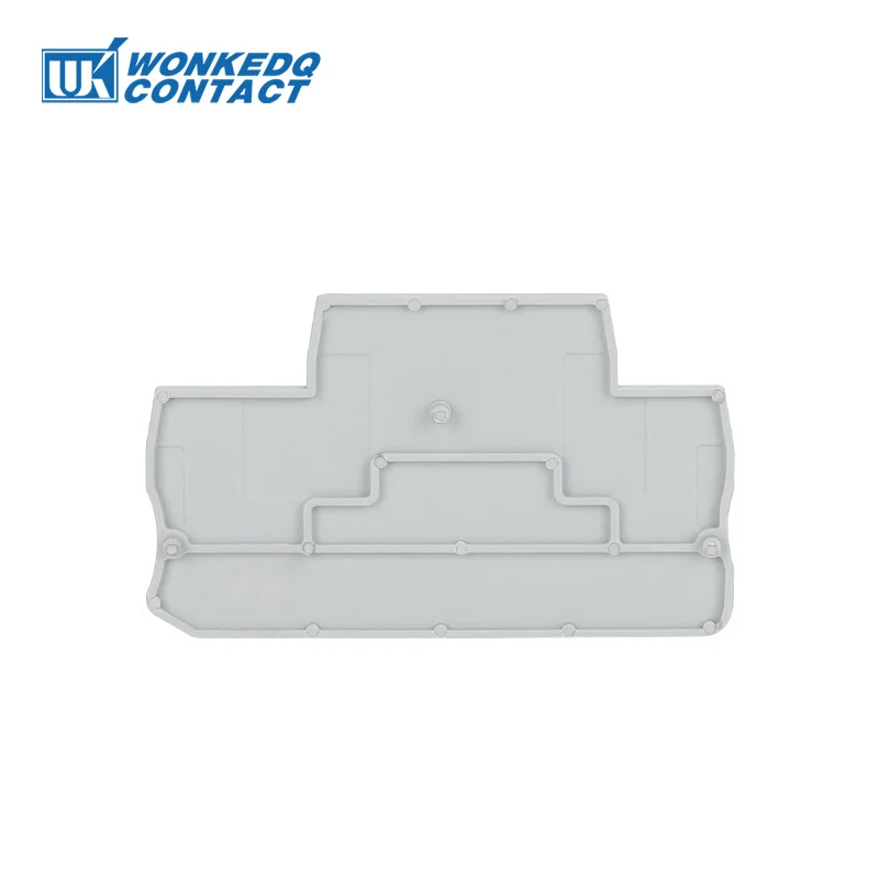 1Pc D-STTB 2,5 Ende Barriere Platte Für STTB 2,5 2-Ebene Draht Stecker DIN Rail Terminal block Zubehör Ende Abdeckung D-STTB 2,5 – Detail 4