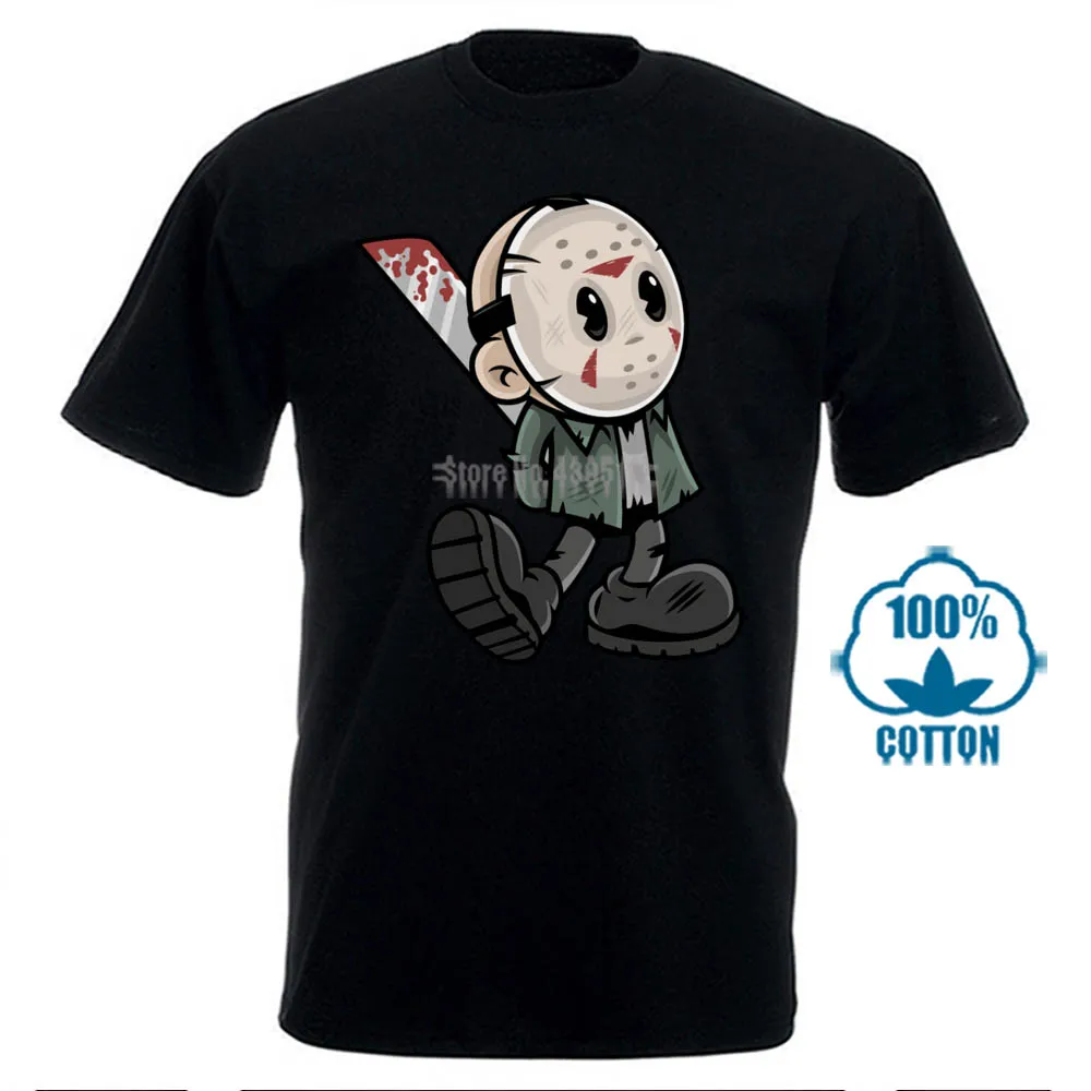 Футболка с надписью Пятница 13-е футболка жуткого шоу The Thing криком на Хэллоуин