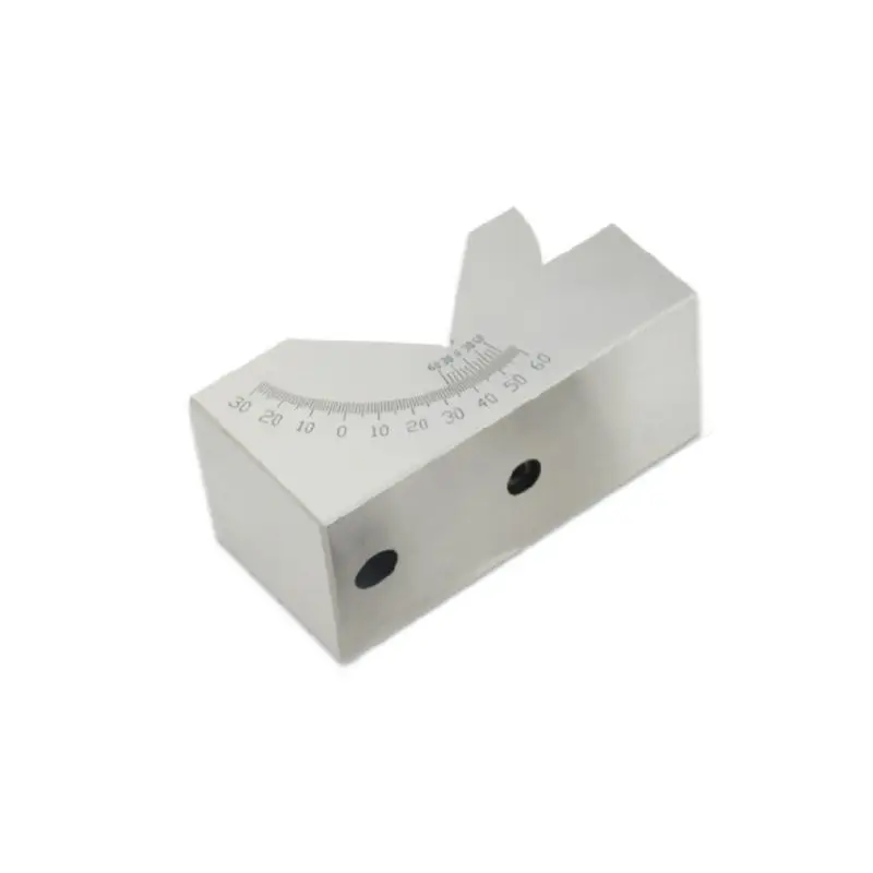 

2019 New AP46 Adjustable Angle Gauge V-Block 0 to 60 Degree Ruler for Milling Machine