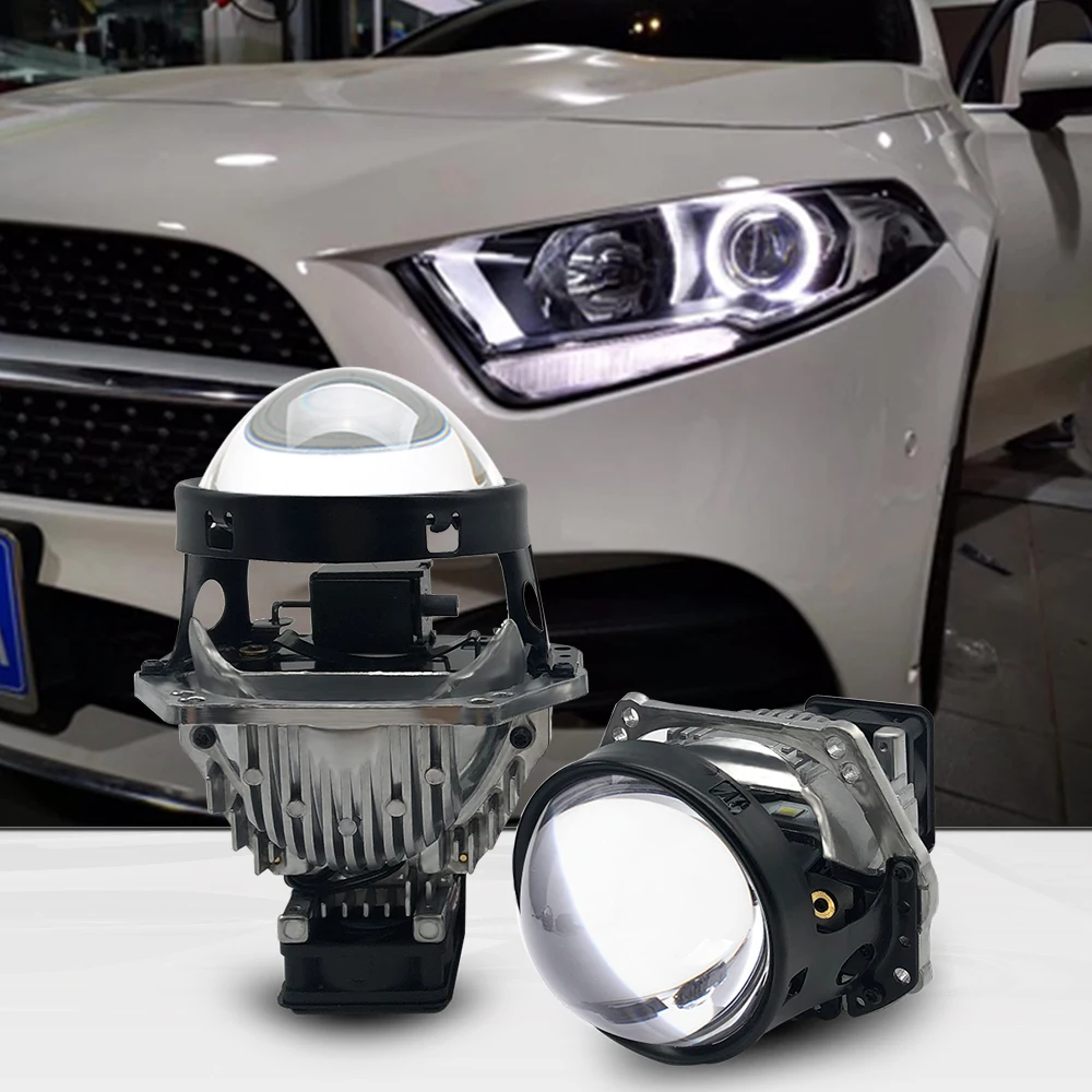 

3inches 48W 6000k Car Bi LED Lens Headlight High Power Auto LED Projector Headlight For Car LED Headlight Retrofit Kits