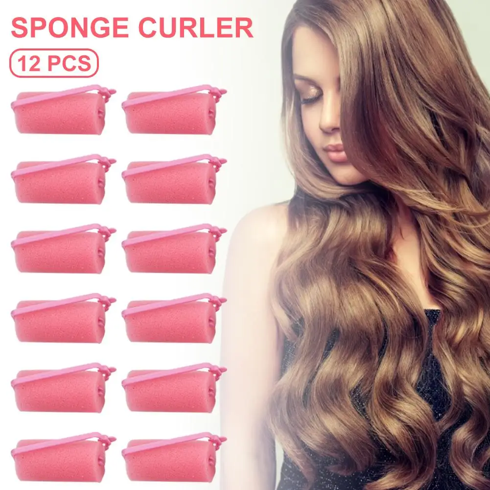 12 шт./упак. губка плойка щипцы для завивки волос стержня груша в форме цветка