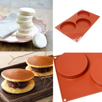 

New Cavities Thin Round Cylinder Shape Silicone Cake Mold Shallow Cylinder Cake Mold Silicone Classic Collection Mould Shapes
