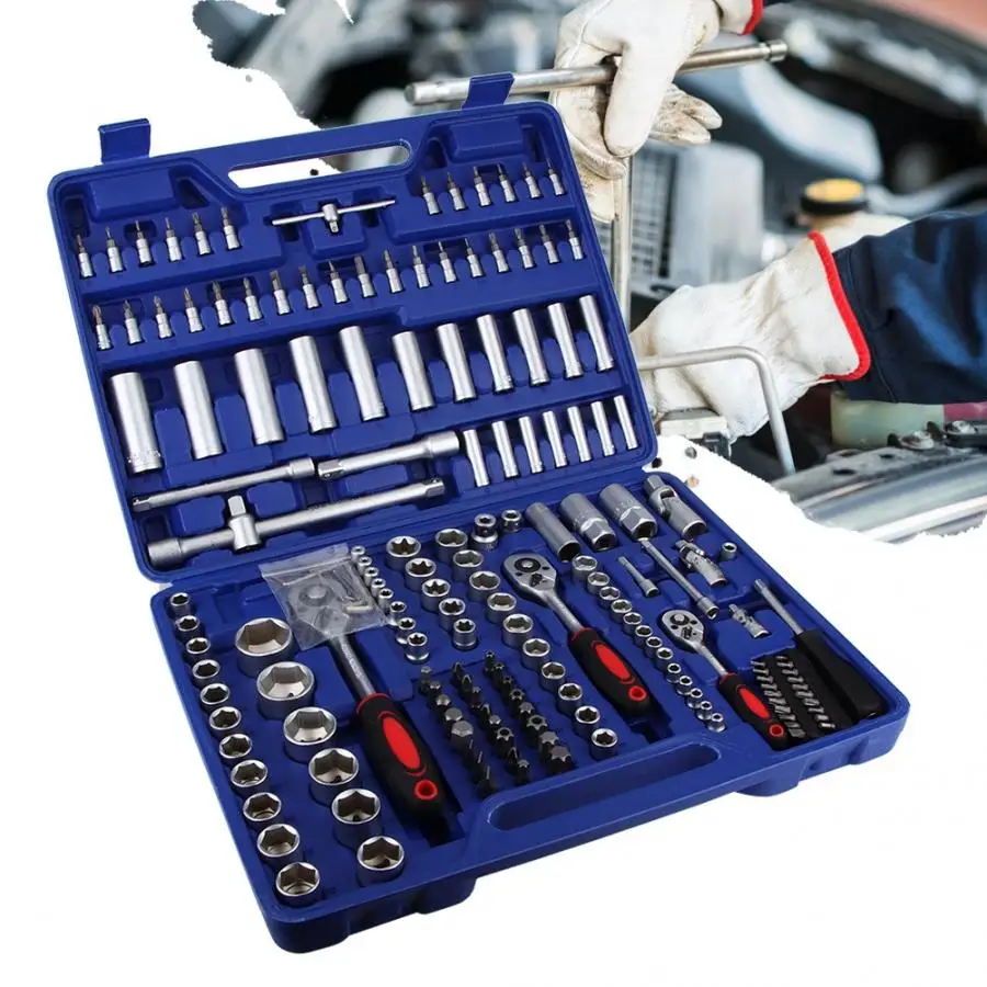 £36.56 171pcs Socket Ratchet Car Repair Tool Wrench Set 14in 38in