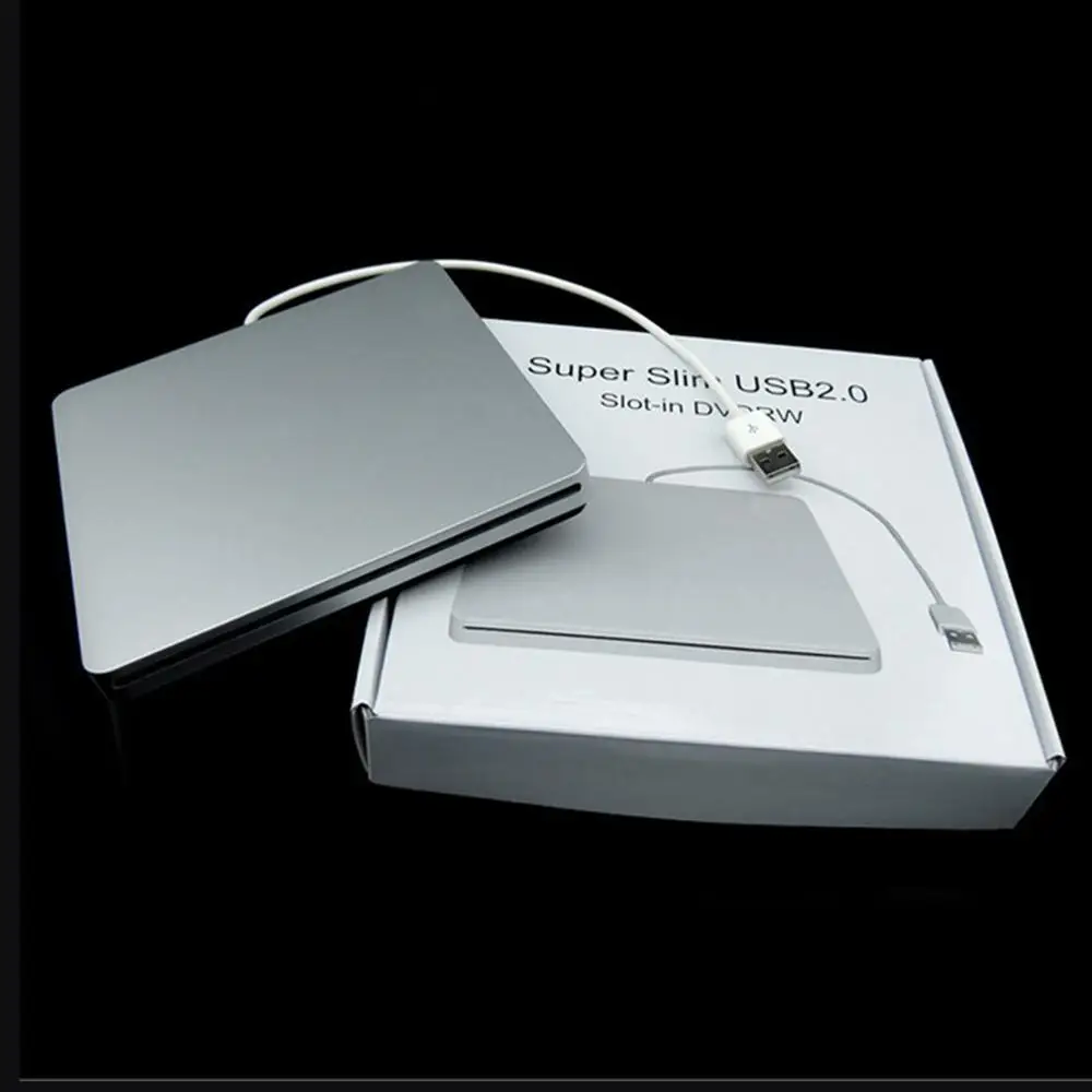USB 2 0 внешний CD DVD Rom RW проигрыватель привод для ноутбука ПК lenovo HP ASUS ACER DELL Xiaomi Huawei