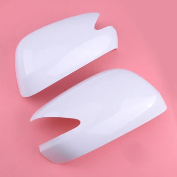 

1Pair Door Side View Rearview Mirror Cover Bezel Trim Garnish Frame Molding ABS Fit For Honda Fit Jazz 2009 2010 2011 2012 2013