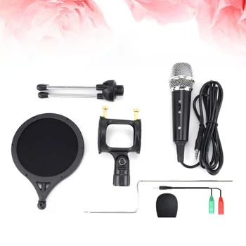 

1 Set 3.5mm Recording Microphone for Home School Studio Dorm