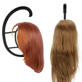

Portable Plastic DIY Hats Hanger Por Detachable Display Hair Dryer Holder Tool For Long & Short Wigs Cap Hanging Wig Stand