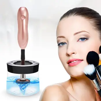 

USB Rechargeable Automatic Cleaner Electric Makeup Brushes Disinfection Device Makeup Brushes Cleaning Dryer Machines