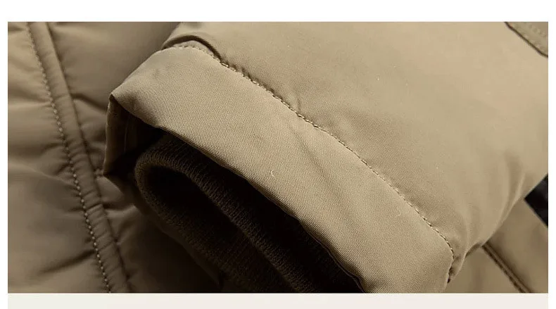 new men's down jacket Thickened braids large fur collar men's down coat Winter windproof warm jacket