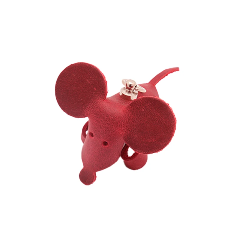 Leather DIY Craft Handmade leather DIY Cartoon mouse drawing PVC formwork