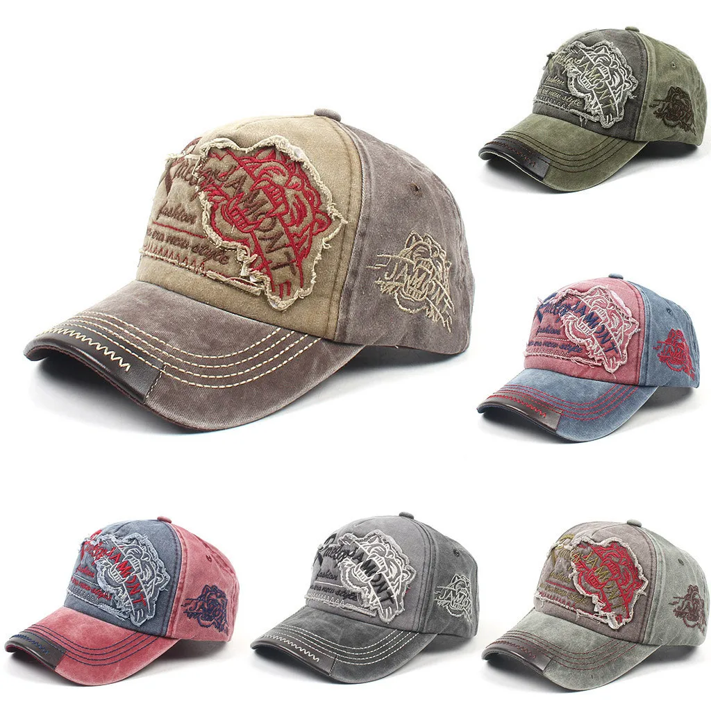 

Wholesale Spring Cotton Cap Baseball Cap Snapback Personalised Hip-Hop Baseball Cap Casual Street Dance Hats Adjustable Unisex