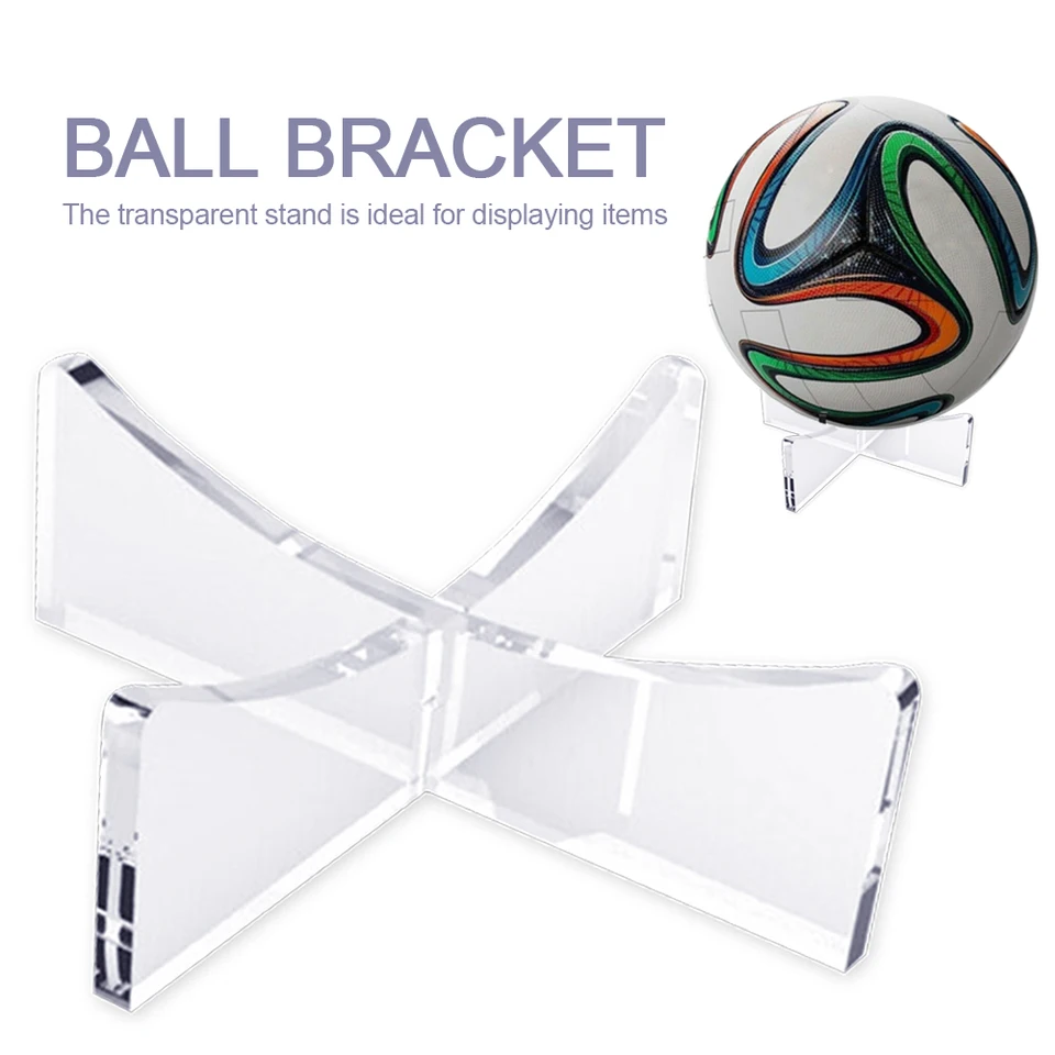 Soporte Balon Futbol Soporte Para Pelotas Acrílico Transparente - Exhibición De Balón De Fútbol, Baloncesto, Voleibol - Base Estable Base Decorativa Pelotas 13cm Soporte Para Balones De Futbol
