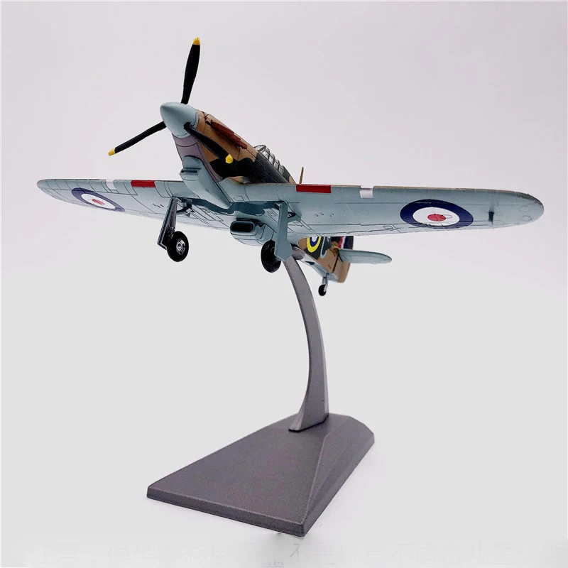 1/72 WW2 самолет британский истребитель ураган с коробкой литья под давлением пластиковая модель хорошее украшение пластиковая коллекция подарок на день рождения игрушка