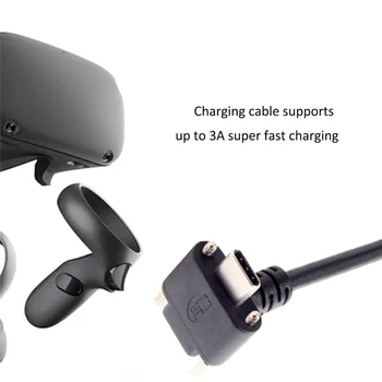 

1/3/5/8M USB Type C Data Transfer Fast Charge Cable for Oculus Quest Link Support for Steam VR Quest Type-C to 3.1 Data Cable