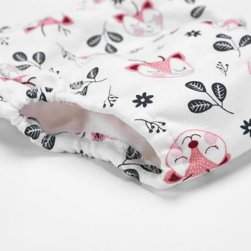 Детские хлопковые подгузники, многоразовые тканевые тренировочные штаны, мягкий светильник, дышащий хлопок и марля, моющиеся подгузники для младенцев