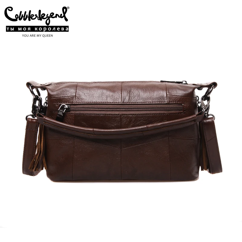  Cobbler Legend Hobo Women Bag Female Ladies' Genuine Leather Tassel Handbag Shoulder Crossbody Bags - 32906491506