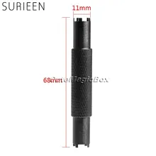 Длинный дизайн. 223 A1 A2 карабин двойной передний прицел инструмент с 4 и 5 зубцами страйкбол прицел инструмент регулировки принадлежности для охоты