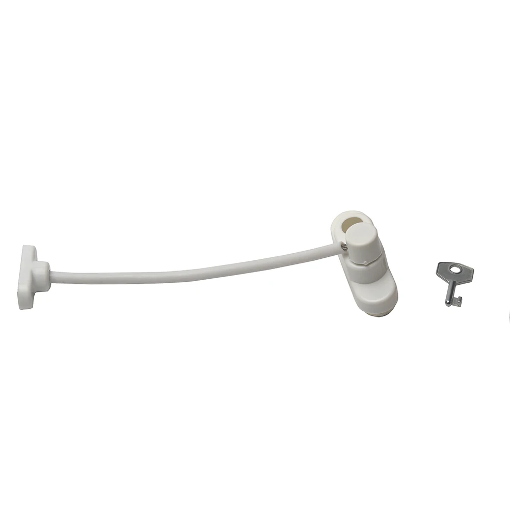

Catch Wire Room Home White Protective Child Safety Window Security Stainless Lockable Door Restrictor