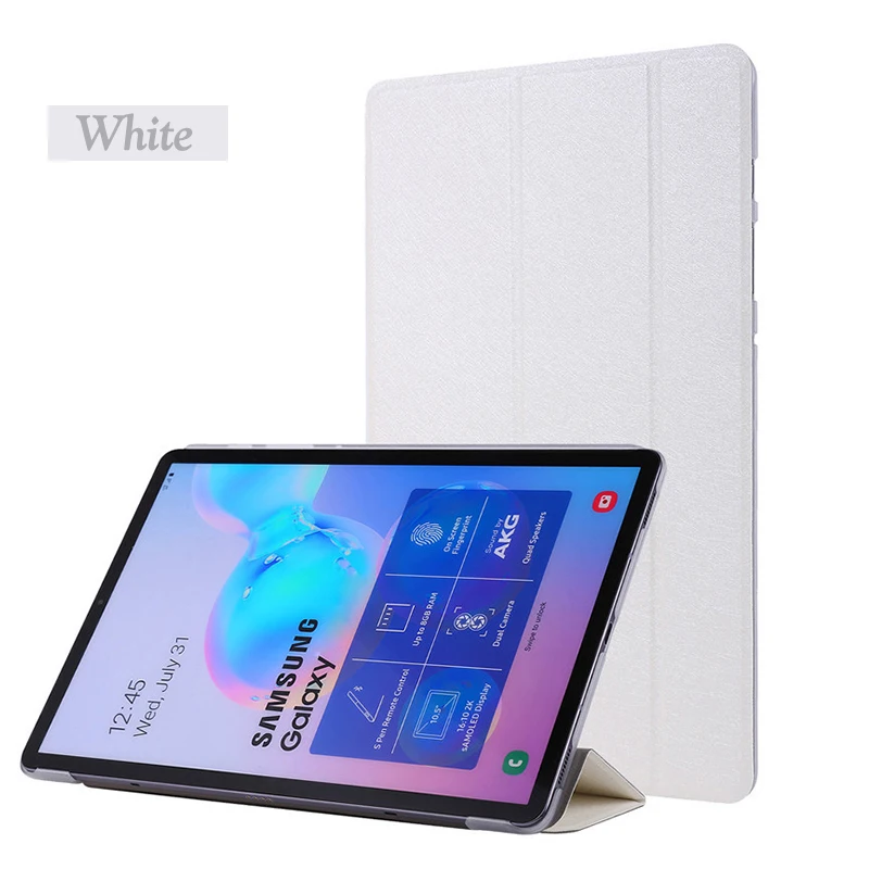 Case For Samusng Galaxy Tab A7 Lite 8.7'' 2021 SM-T220 SM-T225 Leather PC Back Cover Stand Auto Sleep Smart Magnetic Folio Cover