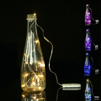 

1/2/3/5M 10-50 LED Fairy Lights CR2032 Battery Operated LED Copper Wire String Lights For Xmas Garland Party Wedding Decoration