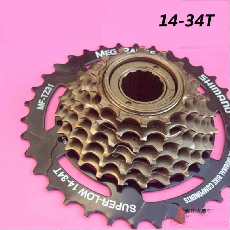 SHIMANO tourney MTB велосипед маховик колесо горный велосипед TZ31-7 маховик 14-34T горный велосипедный маховик части 7/21 скорости