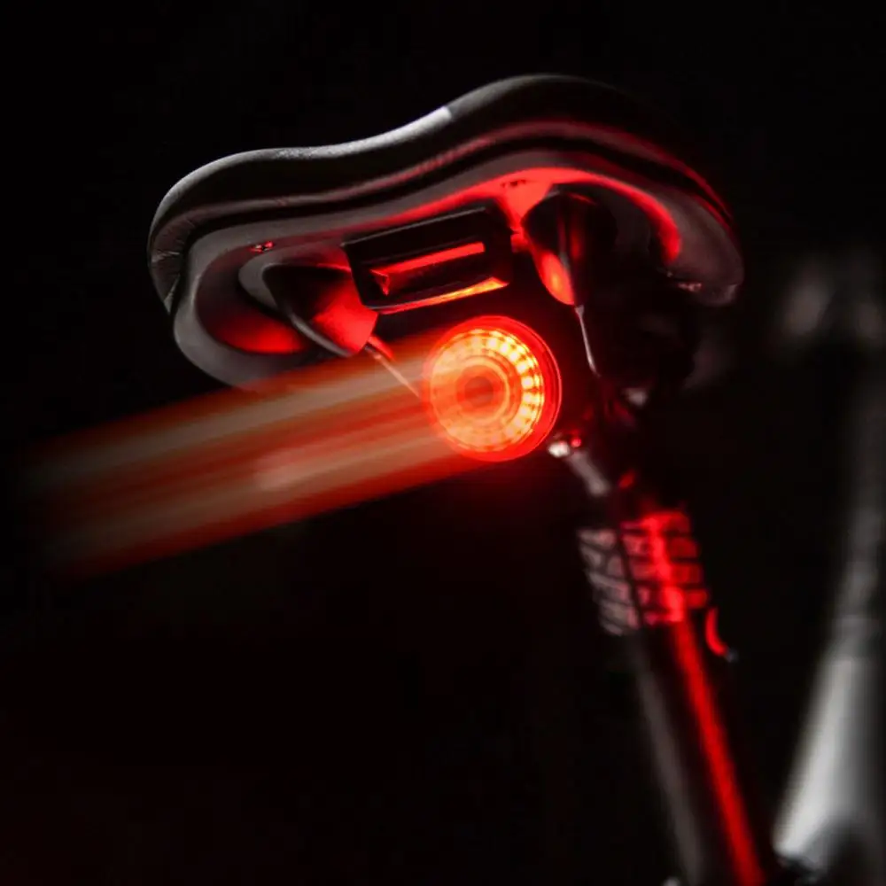 

Smart Bicycle Rear Light Auto Brake Sensing Light IPx6 Waterproof USB Charge cycling Taillight Bike LED Light Bike Accessories