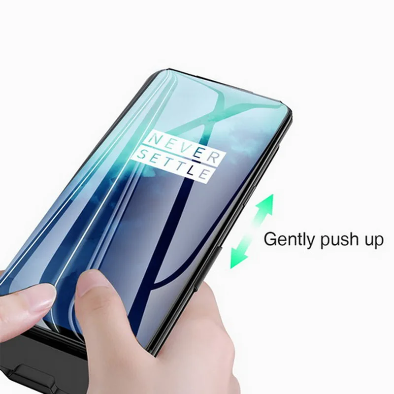 YISHANGOU чехол для зарядного устройства для Oneplus 7T 7 Pro 6T 6 6800mAh универсальный портативный внешний аккумулятор чехол для зарядного устройства для Oneplus