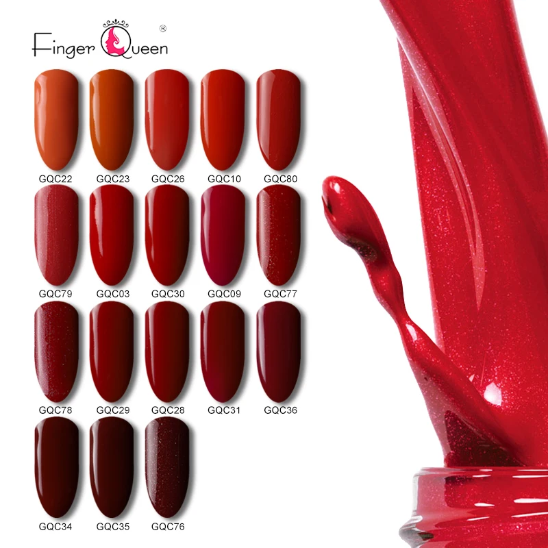 Fingerqueen Гель-лак для ногтей Гибридный гвоздь Art Vernis Полупостоянный УФ светодиодный Топ все для маникюра Базовое покрытие гель лак для ногтей