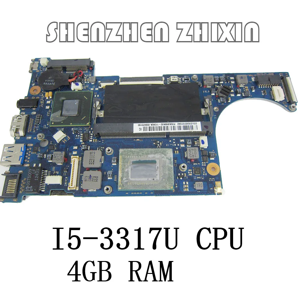 Материнская плата для ноутбука Samsung NP530 NP530U3C стандартный процессор 4 Гб ОЗУ стандартная материнская