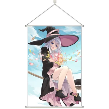 

Wandering Witch The Journey of Elaina Alloy Fabric Wall Poster Scroll 60x90cm 24x36inches