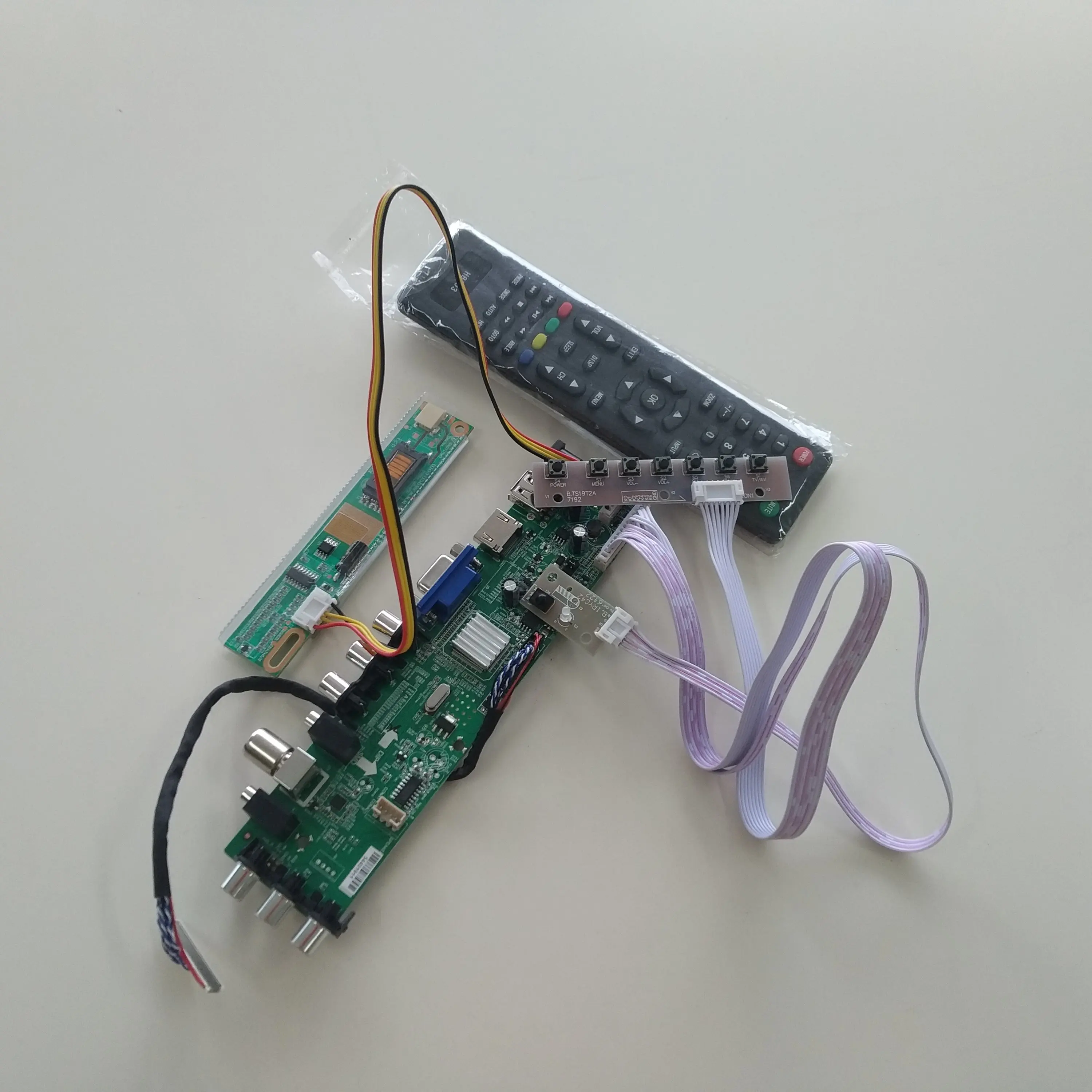 Комплект для LTN170X2-L02 1440X900 USB AV цифровой 30pin HDMI lcd ТВ Панель VGA плата контроллера 1 CCFL 1" DVB-T DVB-C