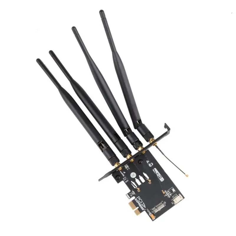 BCM94360CD/BCM94331CD модуль для PCI-E 1X адаптер для Hackintosh и ПК не совместим с Mini PCI-E