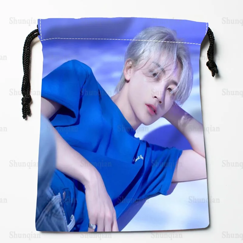 Seventeen JEONGHAN сумки на шнурке печатные подарочные женская одежда сумка для макияжа