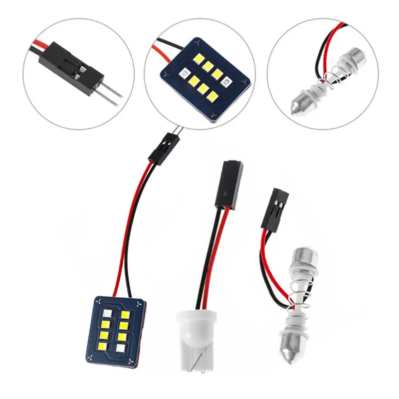 1 шт. T10 W5W Led 2835 8smd автомобильная светодиодная купольная лампа BA9S, светильник для салона автомобиля на крыше, светильник для чтения, светильник для внутреннего освещения, светильник для багажника для автомобиля 12 В