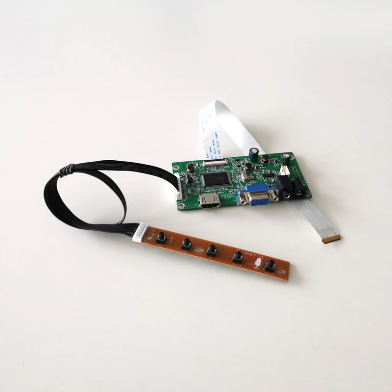 Для N156BGA-EA2/EA3/EB2 HDMI+ VGA дисплей Контроллер привода платы 15," ноутбук ПК Панель WLED EDP 30 контактов 1366*768 DIY kit