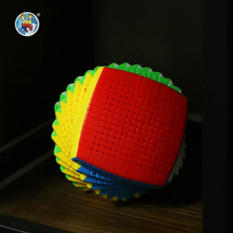 Новейший сенгсо 14 слоев Shengshou 14x14x14 куб скорость Магическая головоломка 14x14 Обучающие игрушки(100 мм) по акции