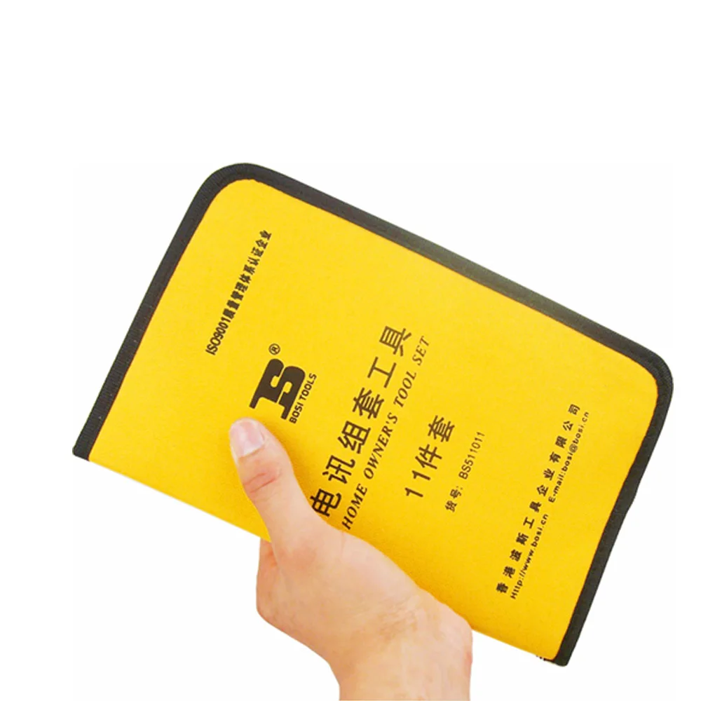 11 шт. набор инструментов для электрических телекоммуникаций BOSI|tool kit box|tool prokit hygiene