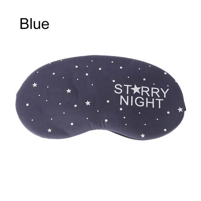 New Cartoon Starry Sky Eye Patch 3D Shading Eye Mask Sleep Eyeshade Shade Cover Blindfold Sleeping Aid Fashion Accessories