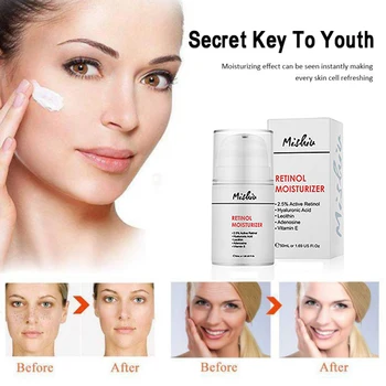

Retinol moisturizer whitening cream 50g Remove Freckle melasma Acne Spots pigment Melanin face care cream