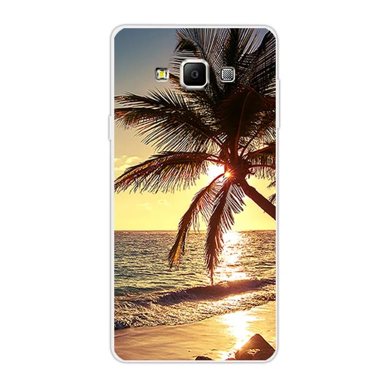 02 Ультра тонкий чехол для Galaxy S6 Edge Plus SM-A700F SM-J700F SM-A320F модный прозрачный чехол для телефона для J7 A3 A7 - Цвет: 02