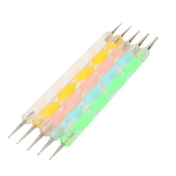 Nail Art Tools Multi-Styles Nail Wood Sticks Nail Dotting Pen Brush Kits Art Rhinestones Gems Picking Pen 3/5/7/10PCS