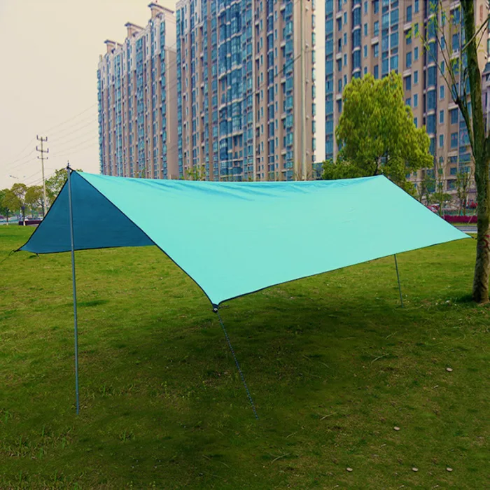 Водонепроницаемый тент солнцезащитный тент палатка с защитой от солнца брезент для наружного кемпинга пикника патио BJStore