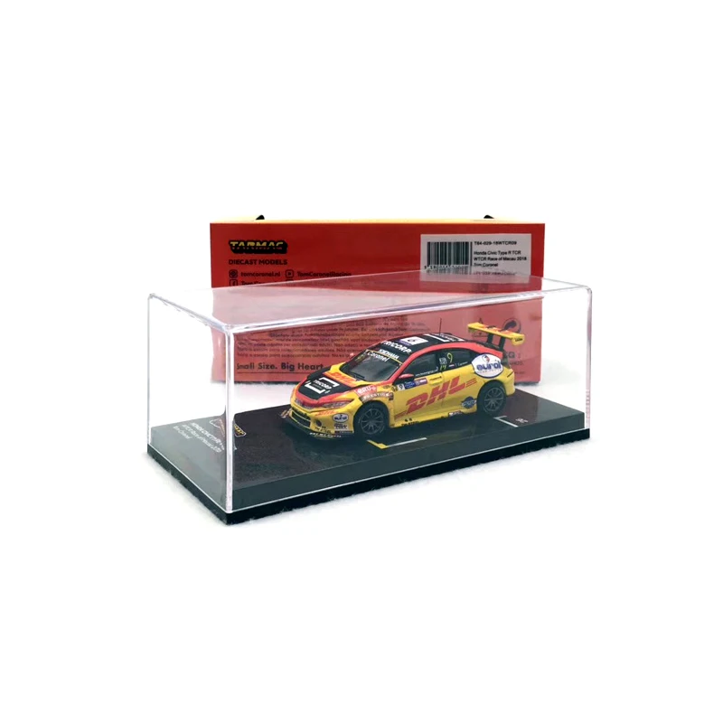 Tarmac работает с автомобилями 1:64 Honda CIVIC Тип R TCR WTCR покраска автомобиля 2018-9