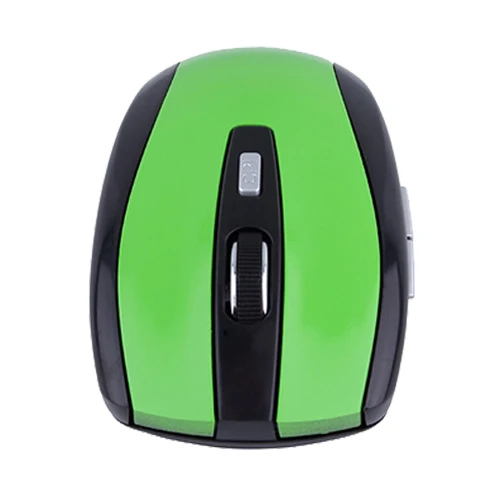 6 клавиш игровая мышь 2,4 ГГц Беспроводная мышь с USB Nano Dongle мыши оптический usb-приемник для ПК ноутбука настольная беспроводная мышь - Цвет: Green
