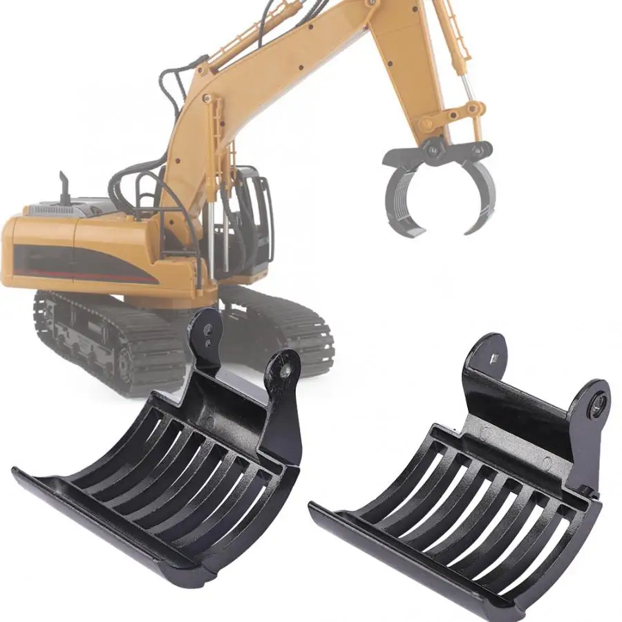Rc Simulation Gripper For Huina 1570 Metal Remote Control Excavator