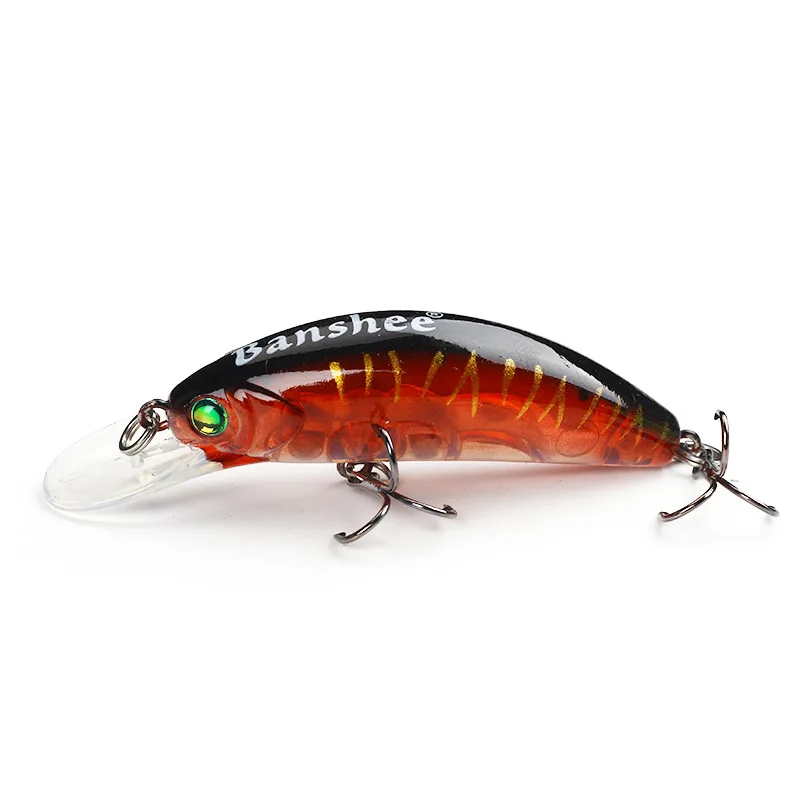 Crankbait рыболовная приманка 45 мм 4 7 г плавающая воблер черная блесна на щуку