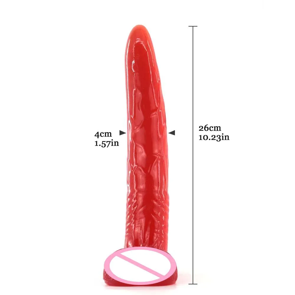 LEZEE Deer Animal Dildo Super Long 26cm Realistic Anal Plug Suction Cup Sex For Women Men Masturbation Dildo Sex Toy 18+ Product — view 2
