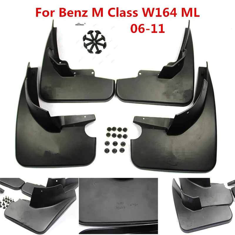 Автомобильные Брызговики для Benz M Class W164 ML ML320 ML350 ML500 2006 2007 2008 2009 2000 2010 2011 брызговики