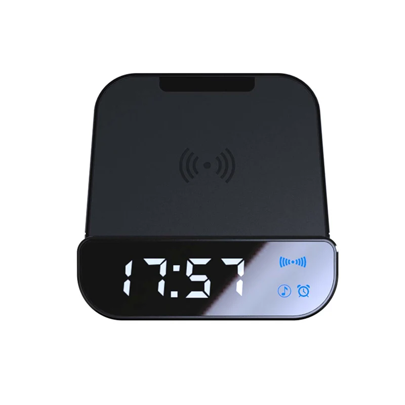 Многофункциональный блок питания громкоговоритель Bluetooth будильник беспроводной зарядное устройство ING-SHIPPING