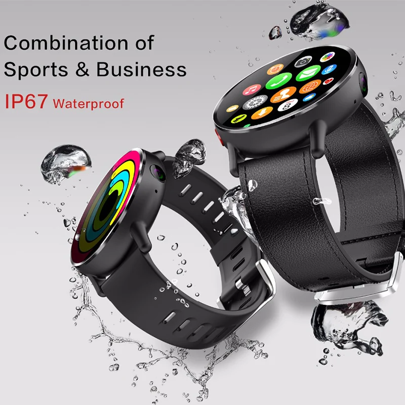 DM19 4G Smart Watch 2.03 inch Big Screen MTK6739 Quad Core Android 7.1 OS 16GB Rom 8.0MP Camera GPS WIFI Bluetooth Smartwatch